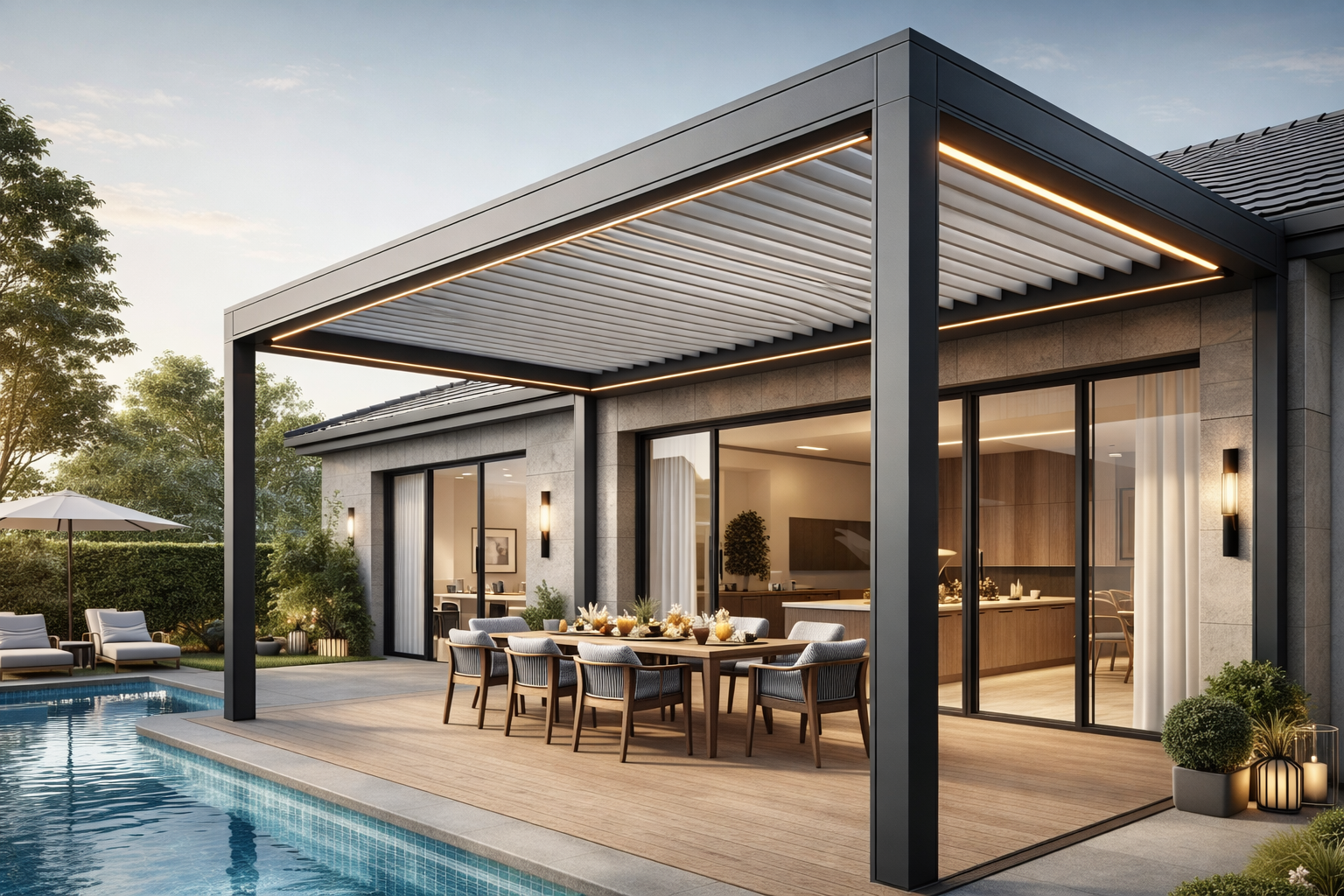 Bioclimatic Bursa Pergola Sistemleri